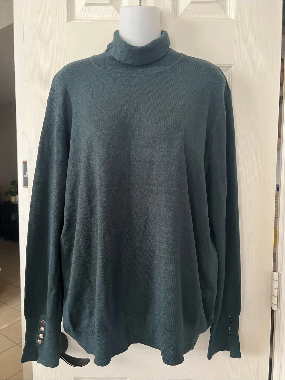 NWT SKIES ARE BLUE Curvy Turtleneck Sweater 1X